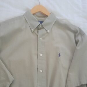 Polo by Ralph Lauren Men's Beige Shirt